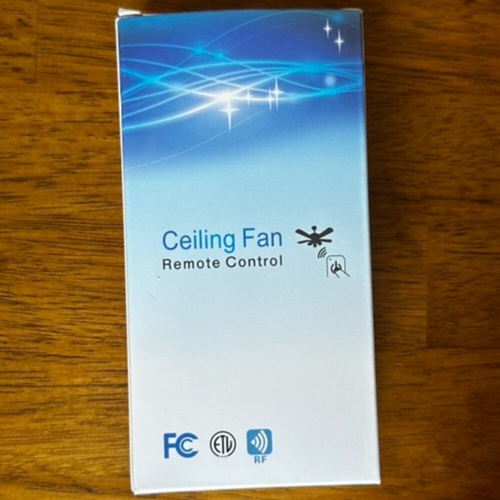 Hampton Bay Compatible 3-Speed Ceiling Fan Remote Replacement with Wall Mount